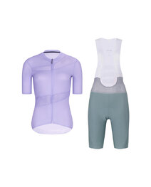 RIVANELLE κοντή φανέλα και κοντό παντελόνι - GLAMOR - πράσινο/μωβ